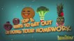 Annoying Orange - Top 5 Ways To Get Out Of Your Homework!