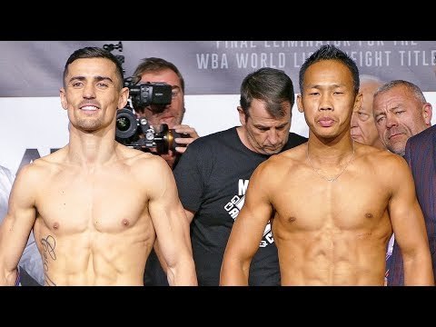 Anthony Crolla vs. Daud Yordan WEIGH IN & FINAL FACE OFF | Usyk vs. Bellew Undercard