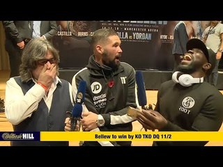 FUNNY | Tony Bellew Teased by Presenters Cheese Burger