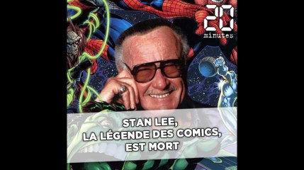 Stan Lee, la légende de la bande dessinée américaine, est mort