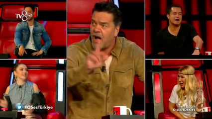 Beyaz; 'Eğer beni seçmezsen kendime zarar veririm!' - O ses türkiye 2018