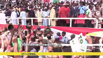 Nigeria's main opposition candidate claims intimidation