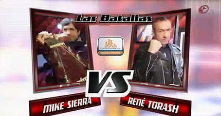 Mike VS Rene Torash- I Don't Wanna Miss A Thing- La Voz México 2