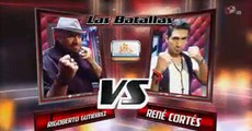 Rene Cortes VS Rigoberto- Rival- La Voz México 2