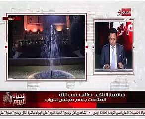 حسب الله يكشف سبب اعتذار الوزير عمر مروان لرئيس البرلمان