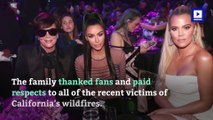 Kardashians Dedicate People's Choice Award to Calabasas Firefighters