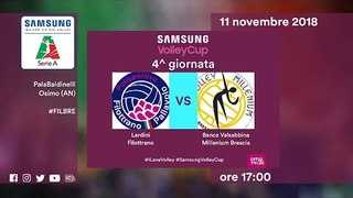 Filottrano - Brescia | Speciale | 4^ Giornata | Samsung Volley Cup 2018/19