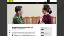 Myanmar's Aung San Suu Kyi Has Her Amnesty International Human Rights Award Revoked