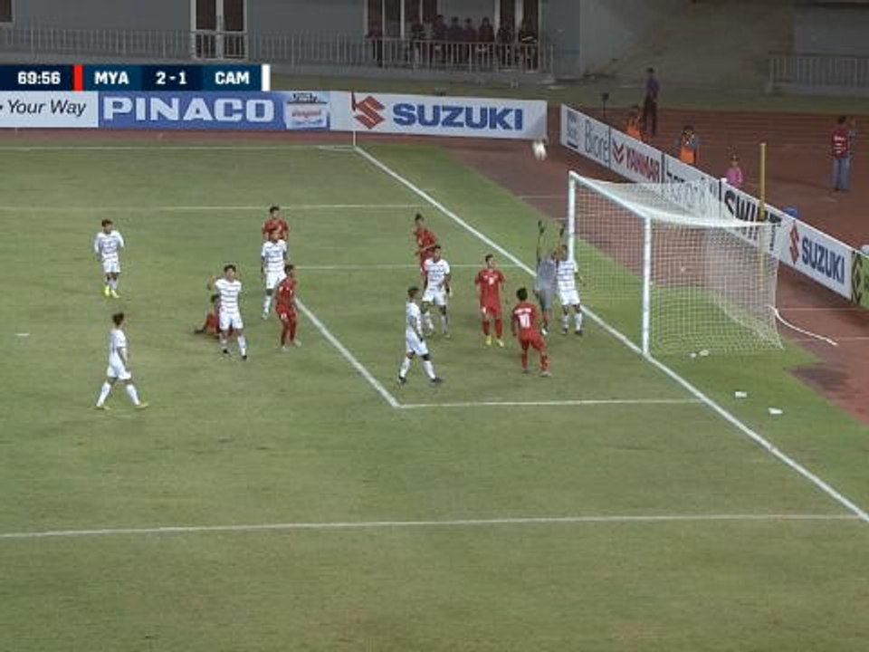 Shambolic Cambodia goalkeeping allows Myanmar easy finish at Suzuki Cup