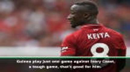 Download Video: International break good for Keita...but not for England and Brazil players - Klopp