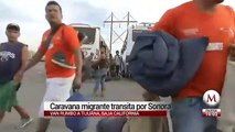 Llegan migrantes a Sonora; serán trasladados a Tijuana