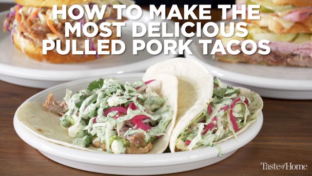 How to Make the Most Delicious Pulled Pork Tacos
