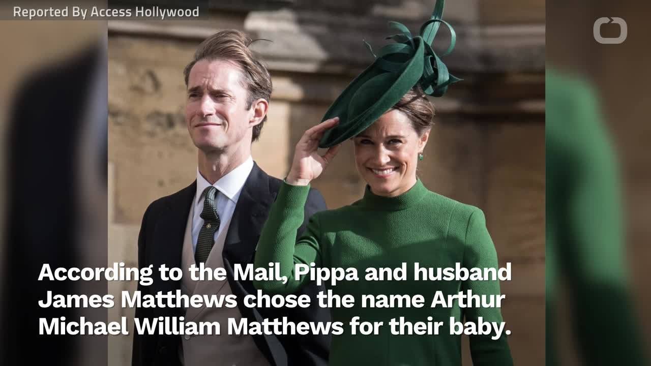 Pippa Middleton Names Her Baby Boy After Family Members