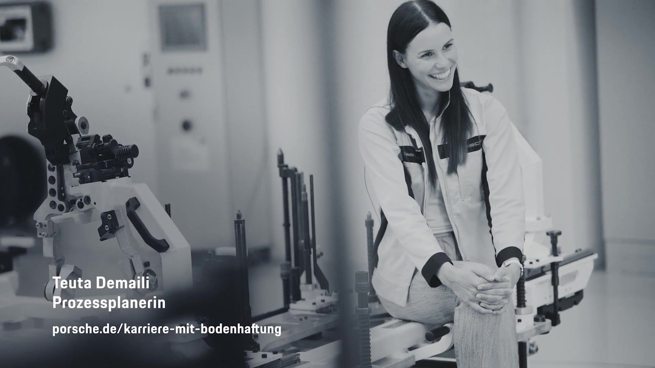 Porsche - Teuta Demaili – Employer Branding Kampagne