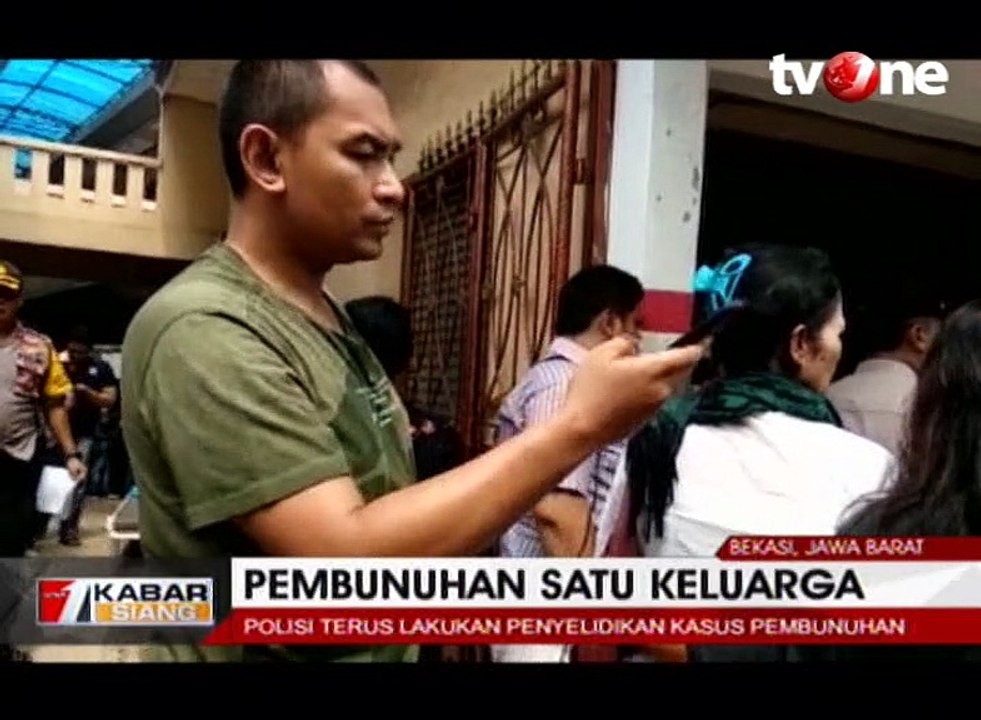 Pembunuhan Satu Keluarga di Bekasi, Empat Orang Tewas