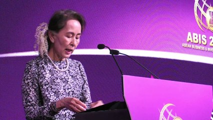 Myanmar leader beckons investors to country despite troubles