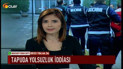 Tapuda yolsuzluk iddiası