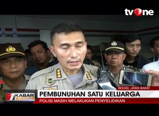 Polisi Masih Periksa Kasus Pembunuhan Sekeluarga di Bekasi