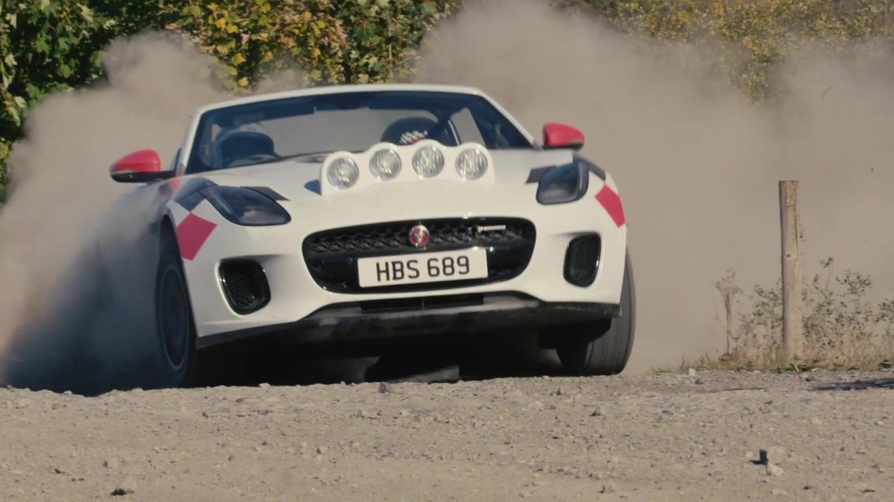 Jaguar F-TYPE Rally Car Trailer