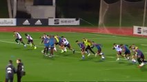 La selección española de fútbol prepara su partido de la Nations League ante Croacia