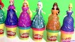 Play Doh Sparkle Princess Ariel Elsa Anna Disney Frozen MagiClip Glitter Glider Dolls