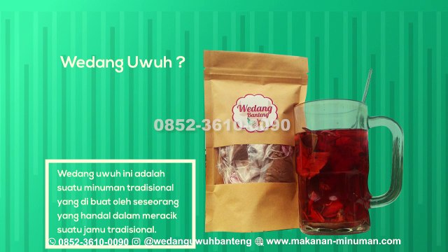 [TERENAK !!!] Wedang Uwuh 0852-3610-0090