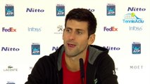ATP - Nitto ATP Finals 2018 - Novak Djokovic réagit 
