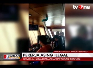 Sembilan WNA Ilegal Ditangkap Imigrasi Pangkal Pinang