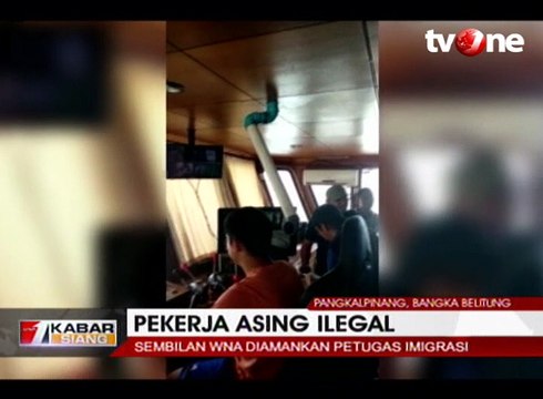 Sembilan WNA Ilegal Ditangkap Imigrasi Pangkal Pinang