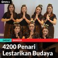 #1MENIT | 4200 penari Lestarikan Budaya