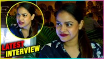 Sumona Chakravarti Gives Interview In Hurry At Ark 2.0 Launch