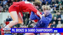 PH, bronze sa Sambo Championships