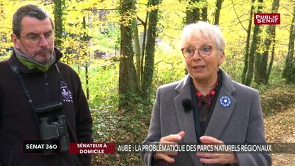 A la découverte du Parc naturel régional de l'Aube avec la sénatrice (UC) Evelyne Perrot