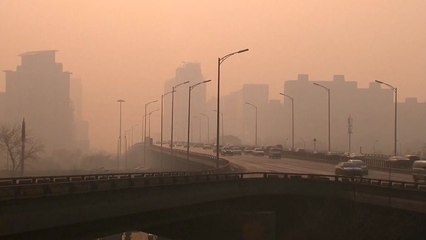 中 난방 시작하자 스모그 엄습...베이징 황색 경보 / YTN