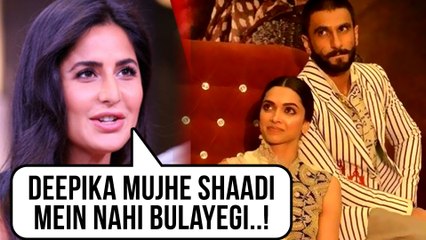 Katrina Kaif Desperately WAITING For Deepika Padukone Ranveer Singh Wedding Card