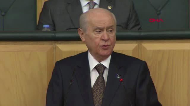 MHP Genel Başkanı Bahçeli Partisinin Grup Toplantısında Konuştu -3