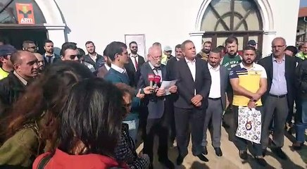 İZBAN'da grev ilanı asıldı