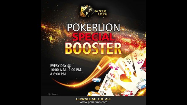 FIRST TIME DEPOSIT OFFERS AT POKERLION