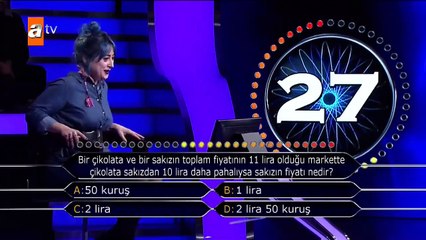 Kim Milyoner Olmak İster'deki matematik sorusu sosyal medyayı karıştırdı