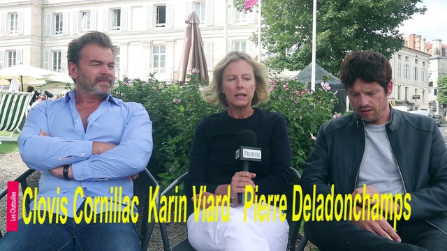 Les chatouilles : rencontre avec les acteurs Clovis Cornillac, Karin Viard et Pierre Deladonchamps