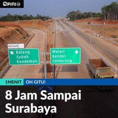 #1MENIT | 8 Jam Sampai Surabaya