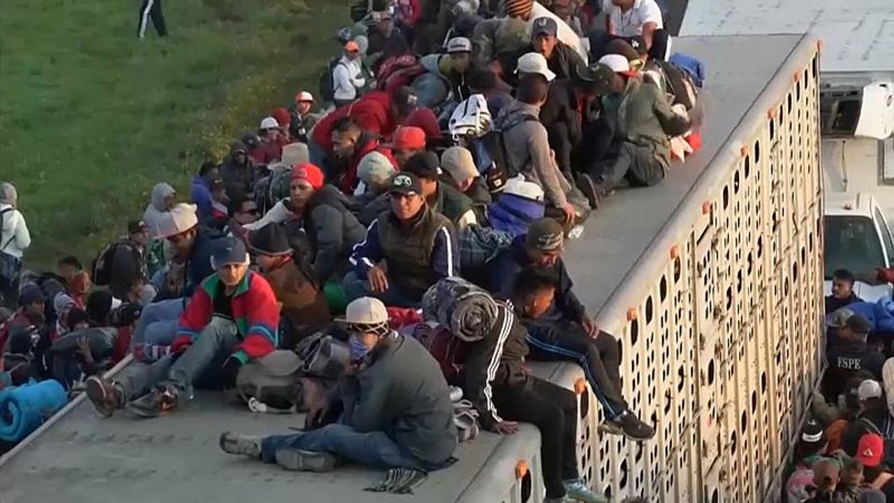 Der lange Fußmarsch