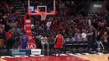 [스포츠 영상] NBA 시카고 불스의 잭 라빈의 슬램덩크