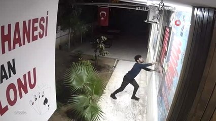Alarm Çalmasına Rağmen Hırsızlığa Böyle Devam Etti