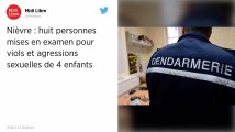 Nièvre. Viols et agressions sexuelles sur quatre enfants : huit personnes mises en examen.