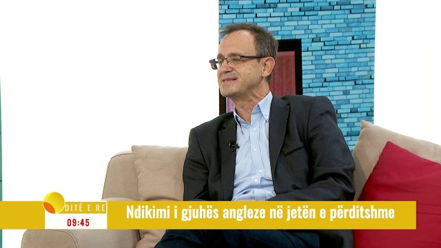 Emisioni Ditë e Re - Ndikimi i gjuhës angleze në jetën e përditshme
