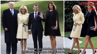 Melania Trump en France  les messages forts passés à travers sa garde-robe