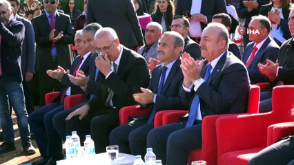 Bakan Çavuşoğlu, Tunceli’de golf sahasının temelini attı