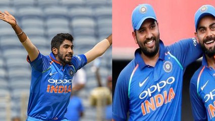 Video herunterladen: ICC ODI Rankings: Virat Kohli, Jasprit Bumrah Remain On Top| वनइंडिया हिंदी