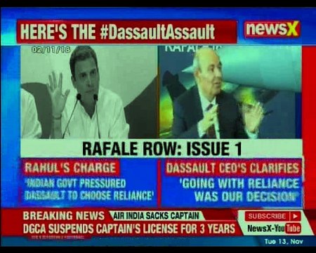 Dassault CEO Protecting PM Modi, Says Rahul Gandhi On Rafale Deal
